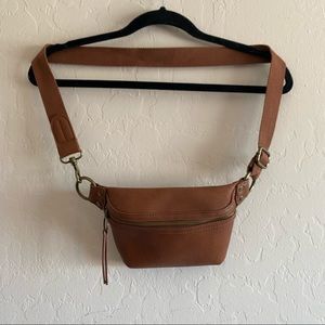 Universal Thread Target faux leather fanny pack